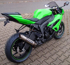 Bodis GP1, Slip-On, Stainless Steel/Full-Titan for KAWASAKI NINJA ZX-6R (2009-2012) | KZX10R-042