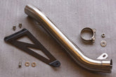 Bodis Replacement-pipe for pre-silencer long, Full-Titan for KAWASAKI NINJA ZX-10R/RR (2016-2018) | KZX10R-073
