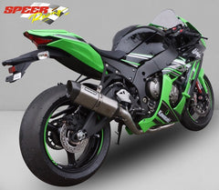 Bodis P-TEC II, CPL-System 4-1 high, Stainless Steel/Full-Titan for KAWASAKI NINJA ZX-10R/RR (2016-2018) | KZX10R-077