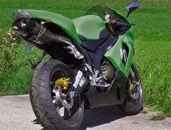 Bodis OVAL Q1, Slip-On, Titan for KAWASAKI NINJA ZX-6R (2005-2006) | KZX6R-012