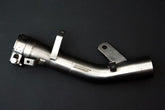 Bodis Catalyzer replacement pipe, Stainless Steel for KAWASAKI NINJA ZX-6R (2013-2016) | KZX6R-040