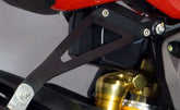 Bodis Exhaust bracket, Aluminium Black Powder-Coated | MF3-009