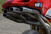 Bodis QUATTRO FR Racing, Slip-On-set 4-4, Full-Titan for MV AGUSTA F4 (2004-2009) | MF4-002