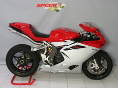 Bodis QUATTRO FSR Racing, Slip-On-set 4-4, Full-Titan for MV AGUSTA F4 (2010-) | MF4-013