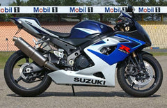 Bodis Exhaust Slip-On THREE-TEC (2005-2006), Titan, Catalyzer : inside the connecting pipe, EU Homologated | SGSXR1000-013