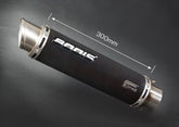 Bodis GP1, Slip-On-set 4-2, Stainless Steel Black for SUZUKI GSX-R1000 (2007-2008) | SGSXR1000-110