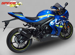 Bodis V4-M-GE, Slip-On, Stainless Steel Black for SUZUKI GSX-R1000 (2017-2019) | SGSXR1000-125