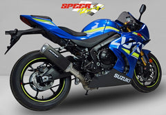 Bodis V4-M-GE, Slip-On, Stainless Steel Black for SUZUKI GSX-R1000 (2017-2019) | SGSXR1000-125