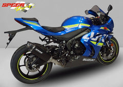 Bodis V4-M-CA, Slip-On, Stainless Steel Black for SUZUKI GSX-R1000 (2017-2019) | SGSXR1000-128