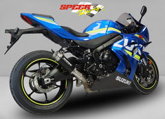 Bodis GPC-RS II, Slip-On, Stainless Steel Black for SUZUKI GSX-R1000 (2017-2019) | SGSXR1000-130
