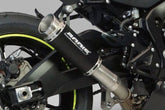 Bodis GPC-RS II, Slip-On, Stainless Steel Black for SUZUKI GSX-R1000 (2017-2019) | SGSXR1000-130