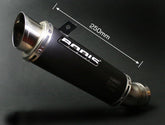 Bodis GPC-1, Slip-On, Stainless Steel Black for SUZUKI GSX-R600/750 (2011-2016) | SGSXR600-027