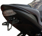 Bodis Exhaust License plate holder, Stainless Steel Black Powder-Coated, EU Homologated | SGSXS1000-001