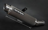 Bodis GPC-2, Slip-On, Stainless Steel Brushed for SUZUKI SV650 / Gladius (2009-2015) | SSFV650-001
