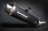 Bodis GPC-2, Slip-On, Stainless Steel Black for SUZUKI SV650 / Gladius (2009-2015) | SSFV650-002