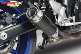 Bodis GPC-RS II, Slip-On, Stainless Steel Black for SUZUKI SV650 / Gladius (2016-2019) | SSV650-010