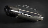 Bodis OVAL Q1, Slip-On, Stainless Steel for TRIUMPH Daytona 675 (2006-2012) | TDAY-001