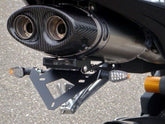Bodis Exhaust License plate bracket, Stainless Steel Black Powder-Coated | TDAY-005