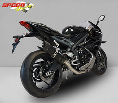 Bodis P-TEC II, CPL-System 3-1, Stainless Steel Black for TRIUMPH Daytona 675 (2013-2017) | TDAY-016