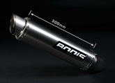 Bodis GP1, Slip-On-set 4-2, Full-Titan for YAMAHA YZF R1-R1M (2009-2014) | YR1-049