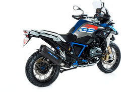 BOS Desert Fox Rallye ed. Slip/On Exhaust EG (Euro 4) Black edition For BMW R 1200 GS Rallye edition 2017- | 1740012RE