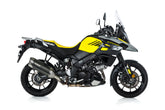 BOS Desert Fox Slip/On Exhaust EG (Euro 4) Carbon Steel For SUZUKI DL 1000 V-Strom 2017- | 1740510CS
