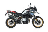 BOS Dunefox Slip/On Exhaust EG (Euro 4) Black edition For BMW F 750 GS/ F 850 GS 2017- | 1840085B