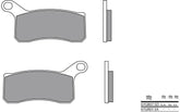 BREMBO Brake Pads 07GR07SD Sintered Metal | 07GR07SD