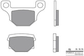 BREMBO Brake Pads 07GR09CC Carbon Ceramic | 07GR09CC