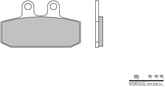 BREMBO Brake Pads 07GR13CC Carbon Ceramic | 07GR13CC