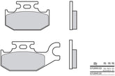 BREMBO Brake Pads 07GR49SX Sintered Metal | 07GR49SX