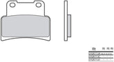 BREMBO Brake Pads 07GR7707 Organic | 07GR7707