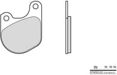 BREMBO Brake Pads 07HD0202 Organic | 07HD0202