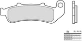 BREMBO Brake Pads 07HO39SP Sintered Metal | 07HO39SP