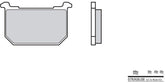 BREMBO Brake Pads 07KA0608 Organic | 07KA0608