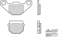 BREMBO Brake Pads 07KA07SD Sintered Metal | 07KA07SD