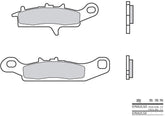 BREMBO Brake Pads 07KA25SX Sintered Metal | 07KA25SX