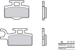 BREMBO Brake Pads 07KA27SD Sintered Metal | 07KA27SD