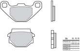 BREMBO Brake Pads 07KS04SX Sintered Metal | 07KS04SX