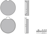 BREMBO Brake Pads 07SU0125 Organic | 07SU0125