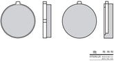 BREMBO Brake Pads 07SU0220 Organic | 07SU0220