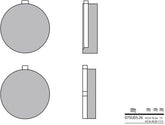 BREMBO Brake Pads 07SU0526 Organic | 07SU0526