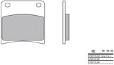 BREMBO Brake Pads 07SU13SP Sintered Metal | 07SU13SP