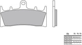 BREMBO Brake Pads 07SU19LA Sintered Metal | 07SU19LA