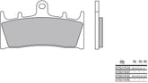 BREMBO Brake Pads 07SU19RC Racing Compound | 07SU19RC