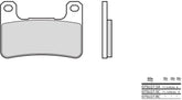 BREMBO Brake Pads 07SU27LA Sintered Metal | 07SU27LA