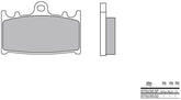 BREMBO Brake Pads 07SU30SP Sintered Metal | 07SU30SP