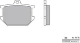 BREMBO Brake Pads 07YA0309 Organic | 07YA0309