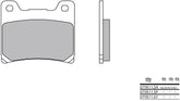 BREMBO Brake Pads 07YA1107 Organic | 07YA1107