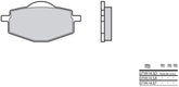 BREMBO Brake Pads 07YA14SX Sintered Metal | 07YA14SX